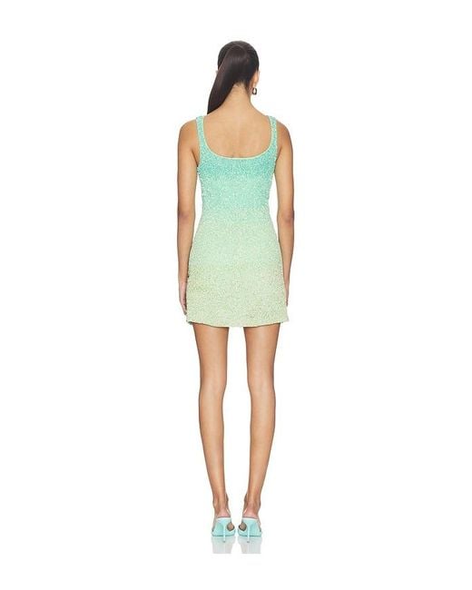 La Fuori Blue Mini Dress
