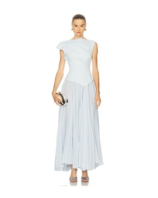 floral cold shoulder midi dress Ivory Floral Cold Shoulder Midi Dress