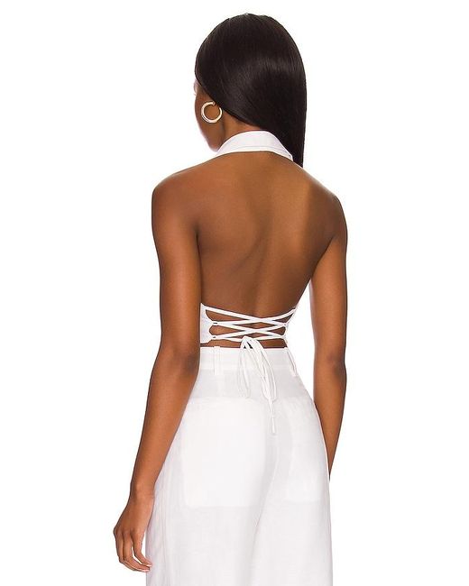 Lovers + Friends White Sydney Vest