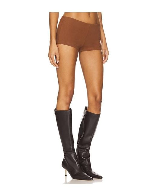 superdown Brown Giovanna Micro Short