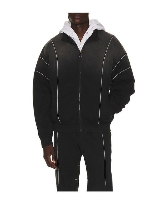 Off-White c/o Virgil Abloh Black Offline Tracktop for men