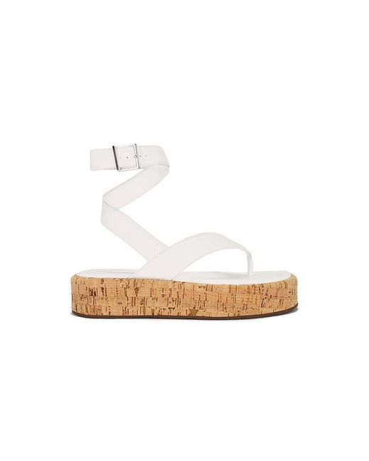 SCHUTZ SHOES White Tessie Sandal