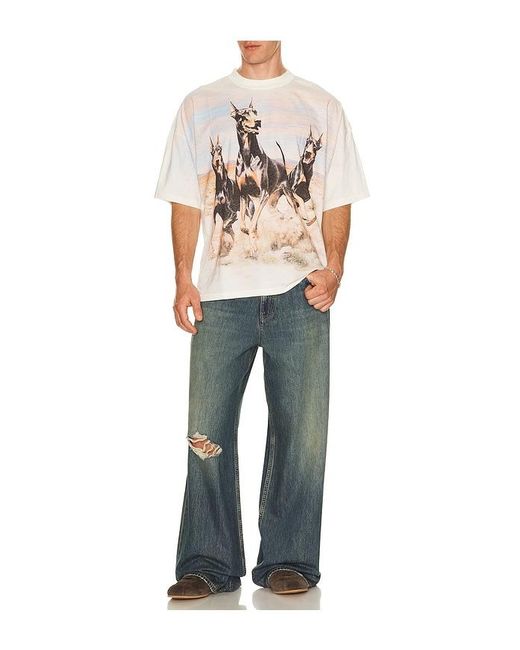 Represent Multicolor Western Dobermans Tee for men