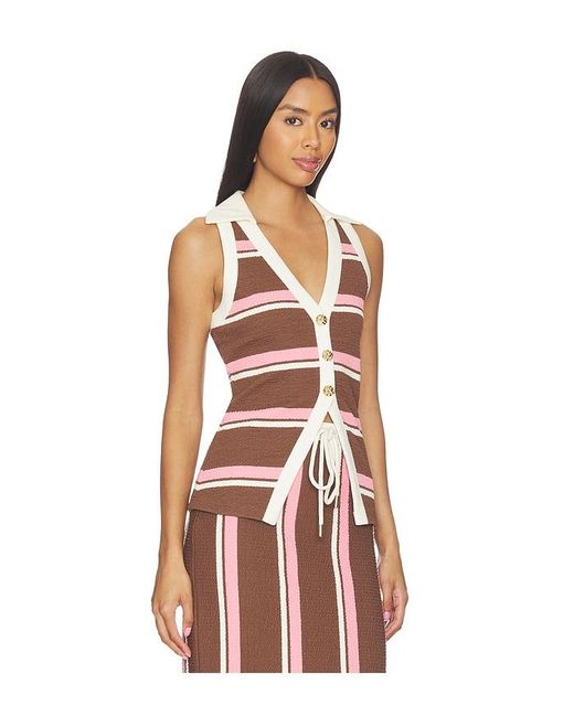 Curaae by Elliatt Multicolor Cady Vest Top