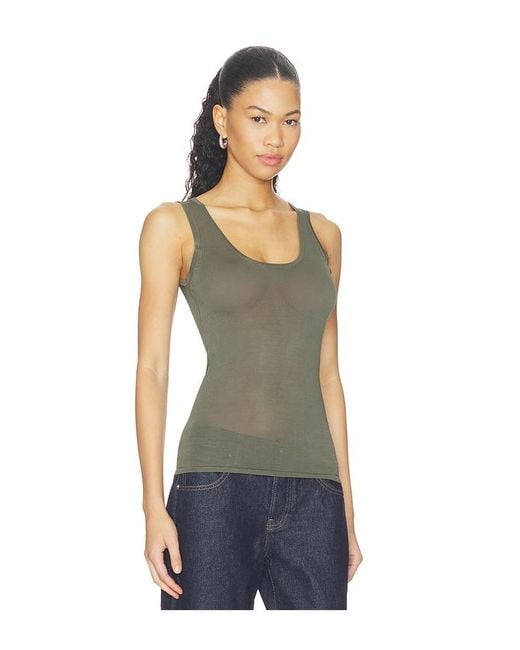 MOTHER OF ALL Blue Elena Tank Top