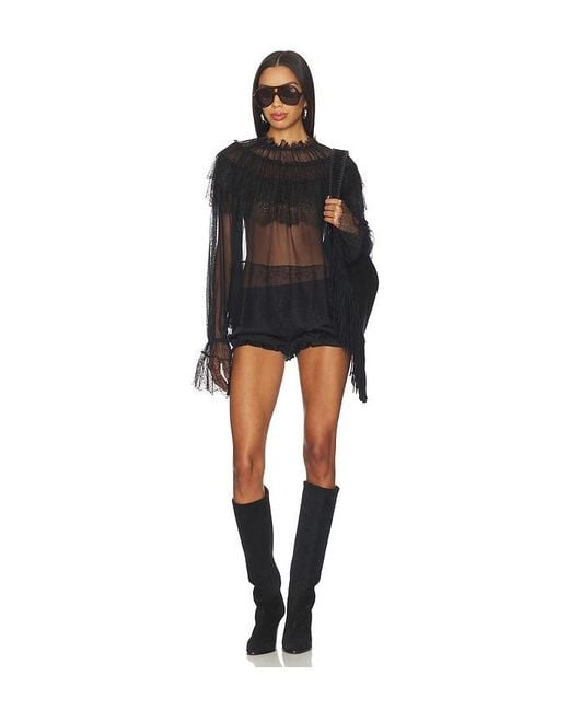 Tularosa Black Kylen Blouse