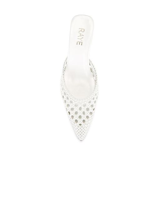 Raye White Ingrid Heel