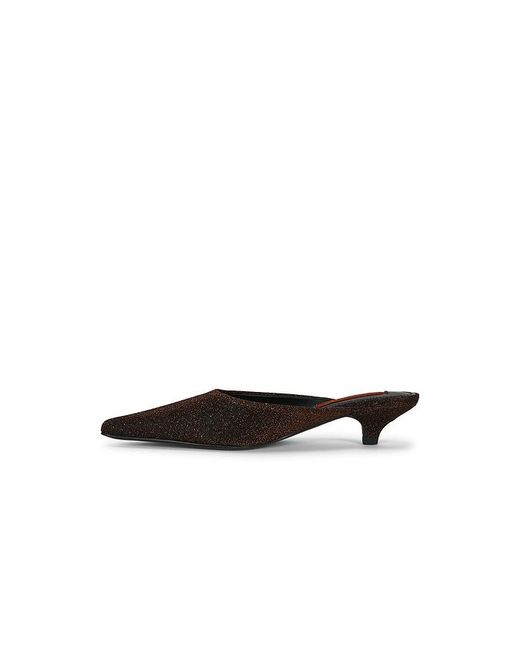 Simon Miller Black Tinsel Arrow Mule Pump