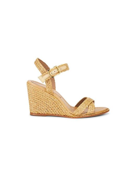 Raye Metallic Silvi Wedge