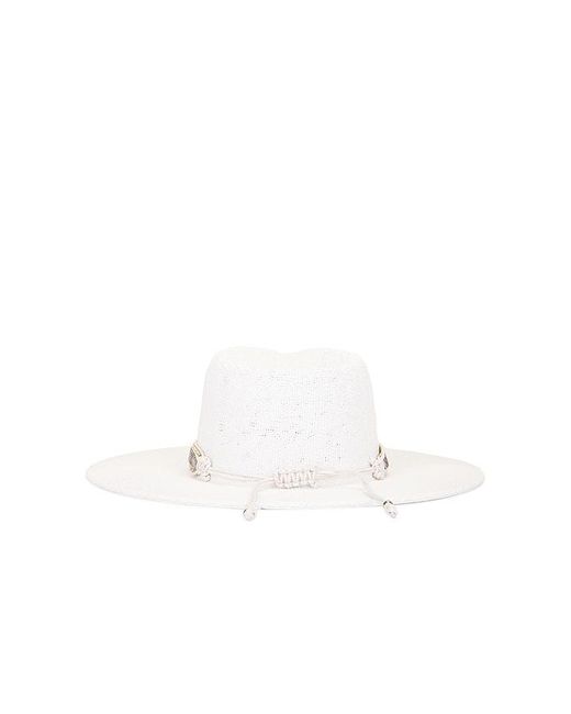 Nikki Beach White Sierra Hat