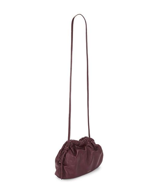 Mansur Gavriel Red Mini Cloud Clutch