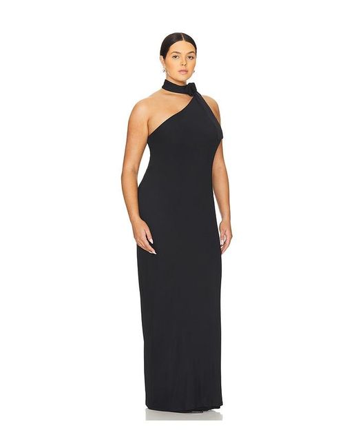 AFRM Black Savoy Dress