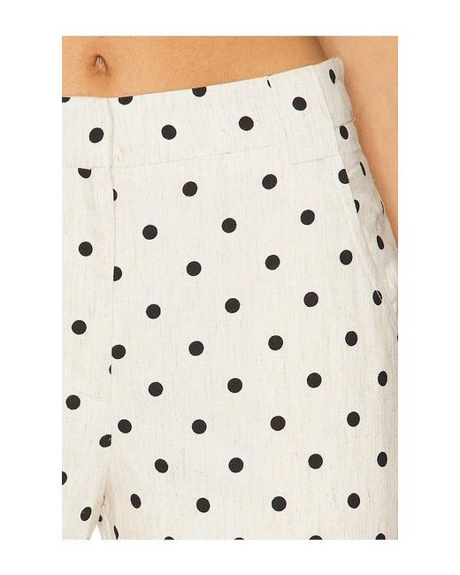 Amanda Uprichard White Saddler Pants