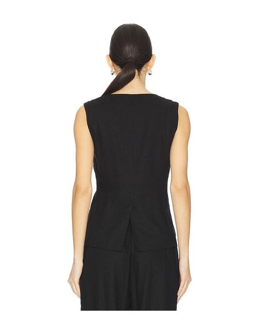 Steve Madden Black Wesley Top