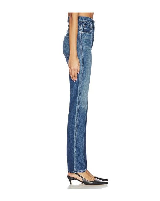 Mother Blue The Tippy Top Utensil Sneak Jeans