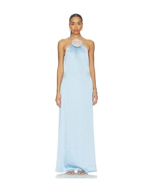 Maylé Vásquez Blue Solara Dress