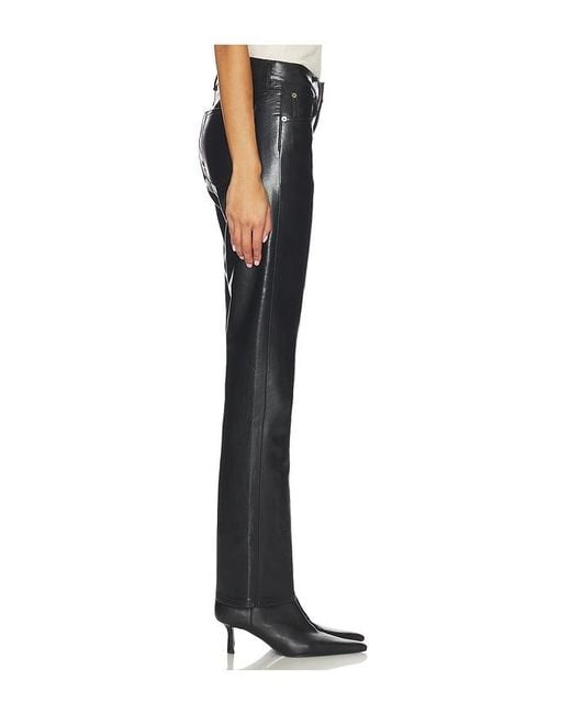 Agolde Black Low Rise Slim