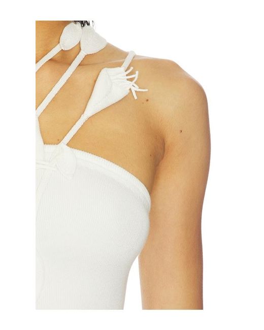 Cult Gaia White Jilly Dress