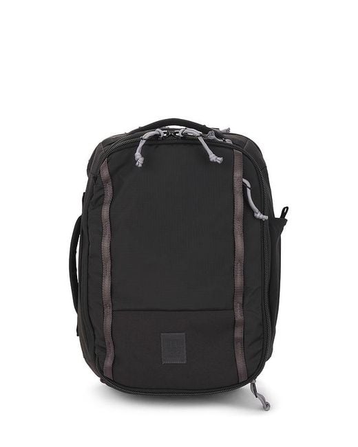 Topo Black Global Travel Backpack for men