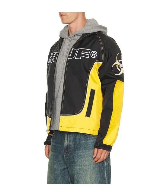 Huf Black Sector Jacket for men