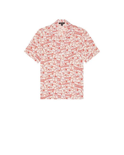 True Religion Pink Chambray Core Shirt for men