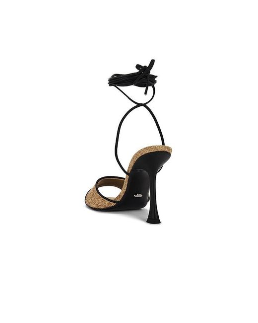 Tony Bianco Black Lamar Heel