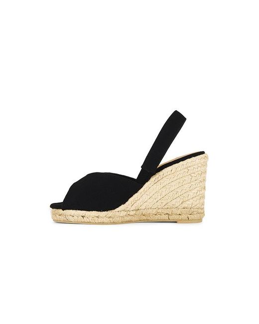Castaner Black Brisa Espadrille