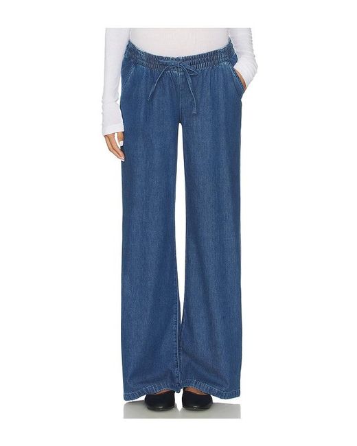 HATCH Blue The Denim Drawstring Gavin Pant