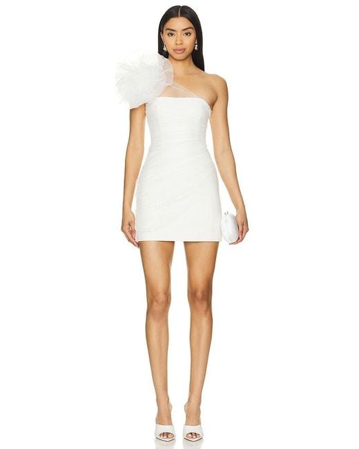 Nbd White Laina Mini Dress