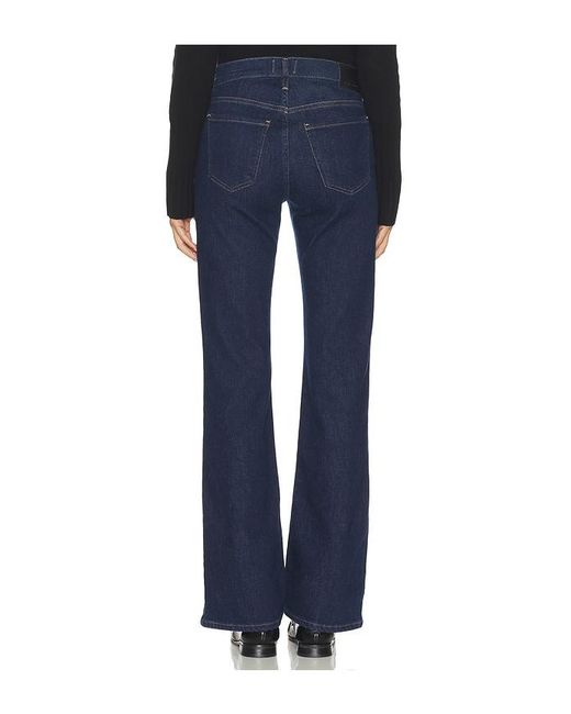 Citizens of Humanity Blue Genova Cashmere Low Rise Boot Jeans
