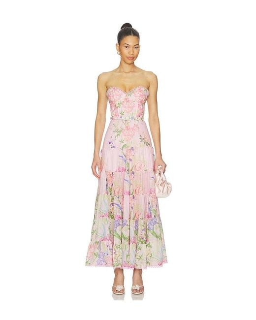 Charo Ruiz White Danny Long Dress