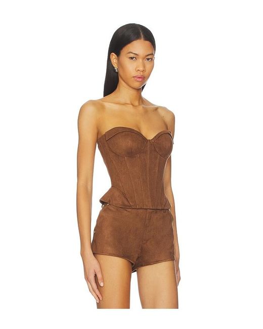 Nana Jacqueline Orange Hailey Top
