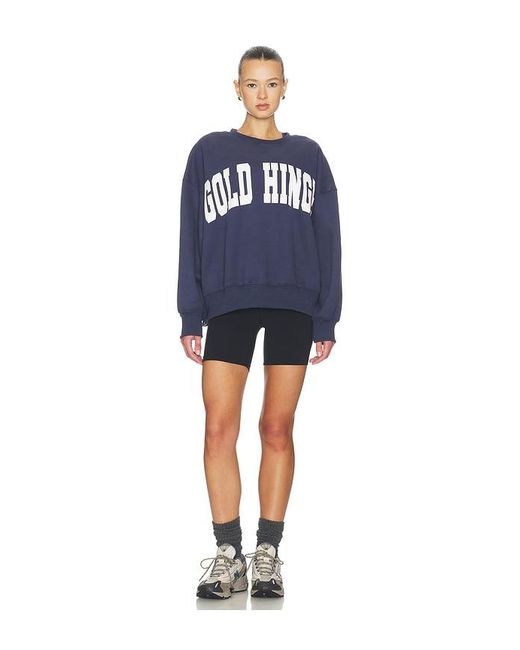 Gold Hinge Blue Sweatshirt