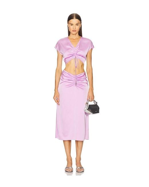 Et Ochs Pink Lain Skirt