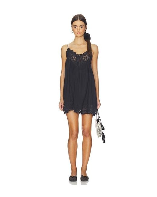 Free People Blue Fiona Slip