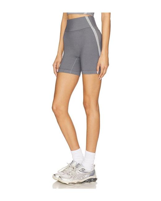 On Shoes Blue Studio Knit Shorts