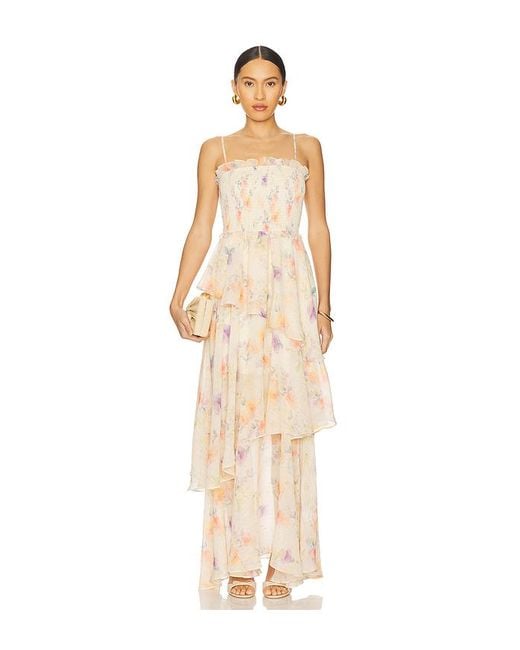 Elliatt Natural Livette Maxi Dress