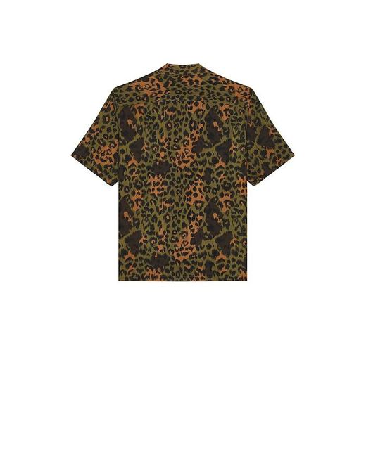 AllSaints Geknöpftes Hemd Styx Leo in Green für Herren