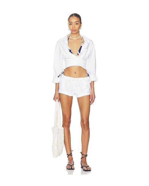 Vitamin A White Parker Short