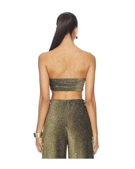 Mariandree Gaitan Green Emily Top
