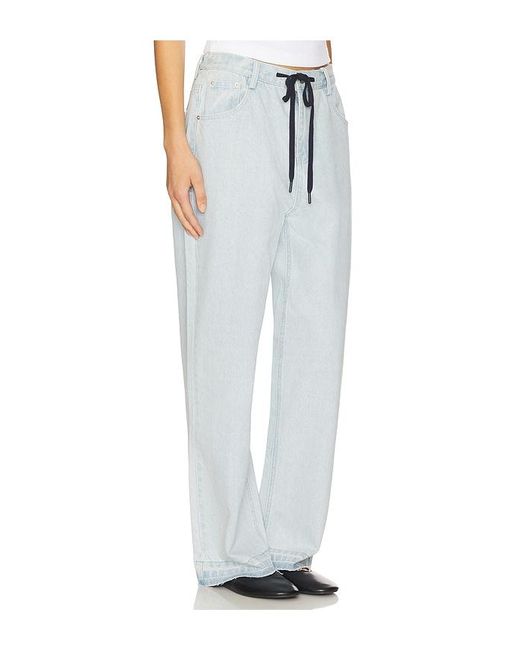 Line & Dot Blue Elowen Pant