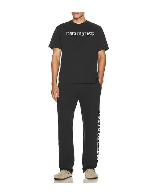Museum of Peace & Quiet Black Naturalist T-Shirt for men