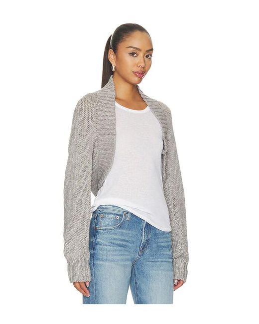 Free People White Opal Shrug