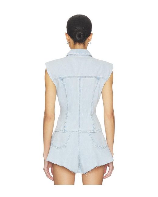 Steve Madden White Cassady Top