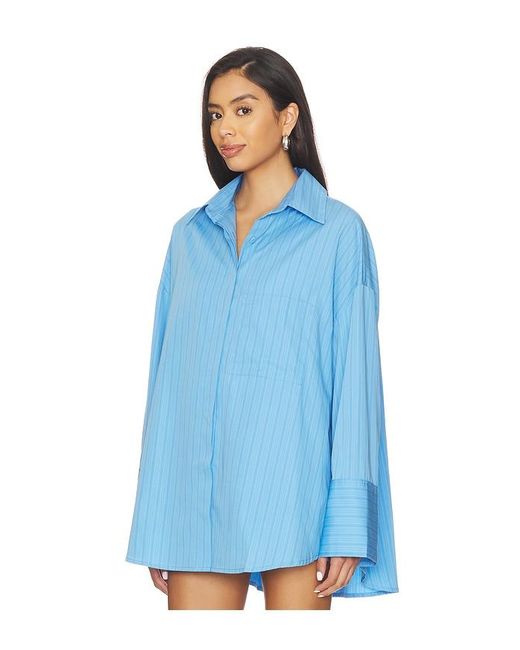 Faithfull The Brand Blue Clemente Shirt