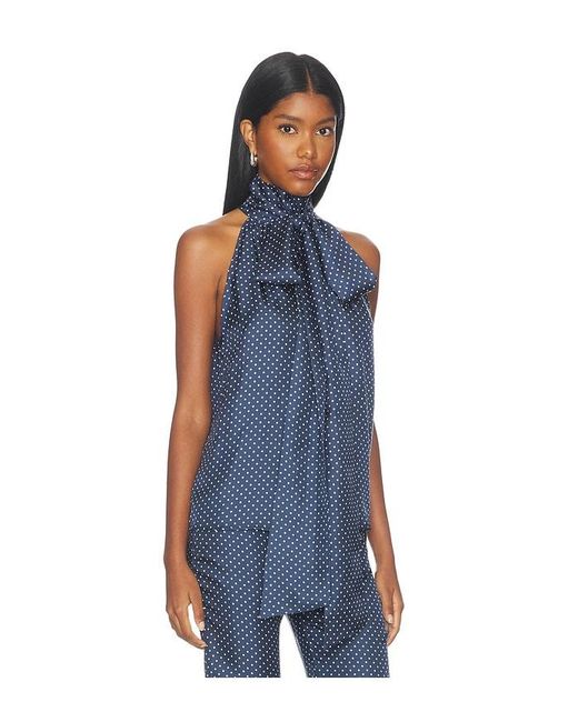 FRANÃOISE Blue Susan Blouse