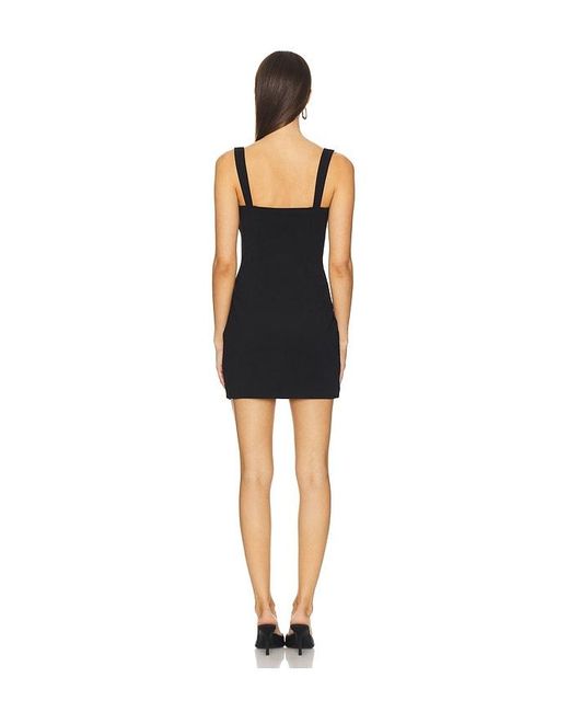 MORE TO COME Black Daniela Mini Dress