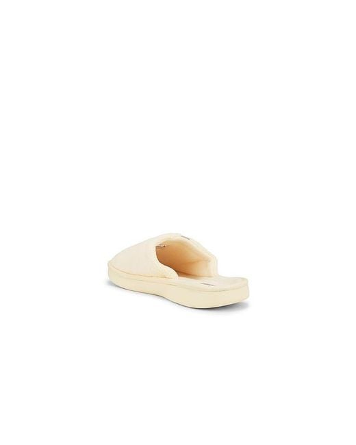 SLIPPERS ESSENTIAL en Yellow Brunch pour homme en coloris White