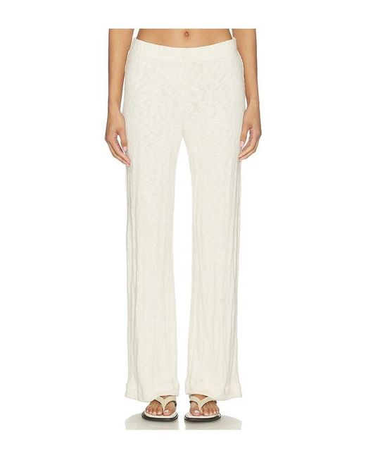 PERFECTWHITETEE White Leilani Summer Mesh Pant