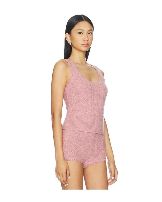 Lovers + Friends Pink Juliee Tank